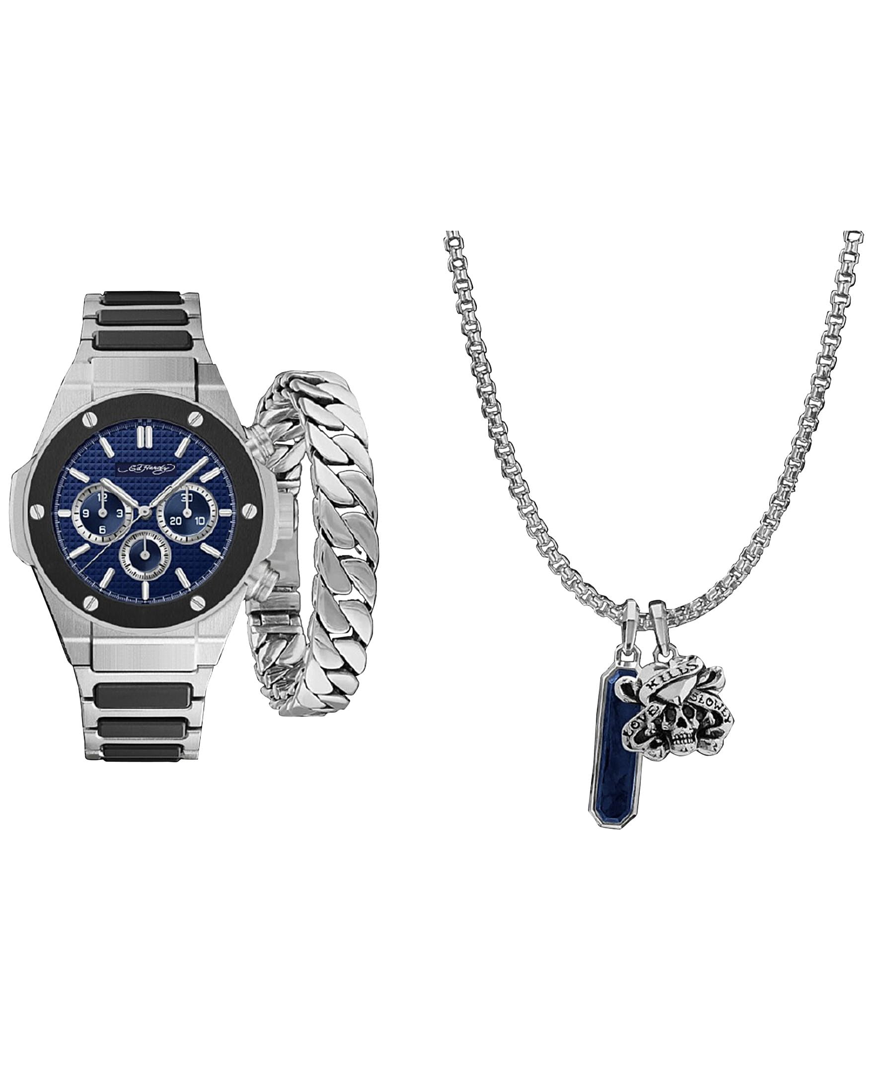 Buy Online Titan Men's Metropolitan Luxe: Multifunction White Dial with  Two-Tone Stainless Steel Bracelet Watch - nr1734km02 | Titan